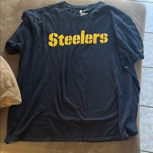 Steelers Nike  Black and Yellow T-Shirt